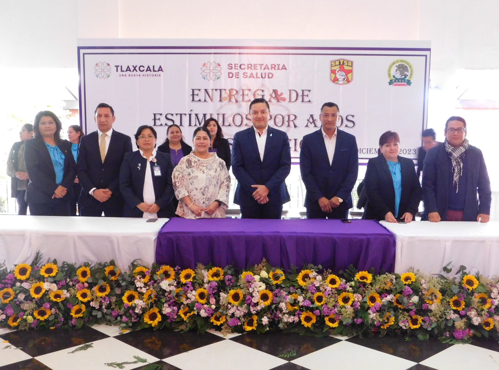 SNTSA y SESA Tlaxcala reconocen labor de personal de la salud; Blanca Águila conmina a elevar la atención de calidad